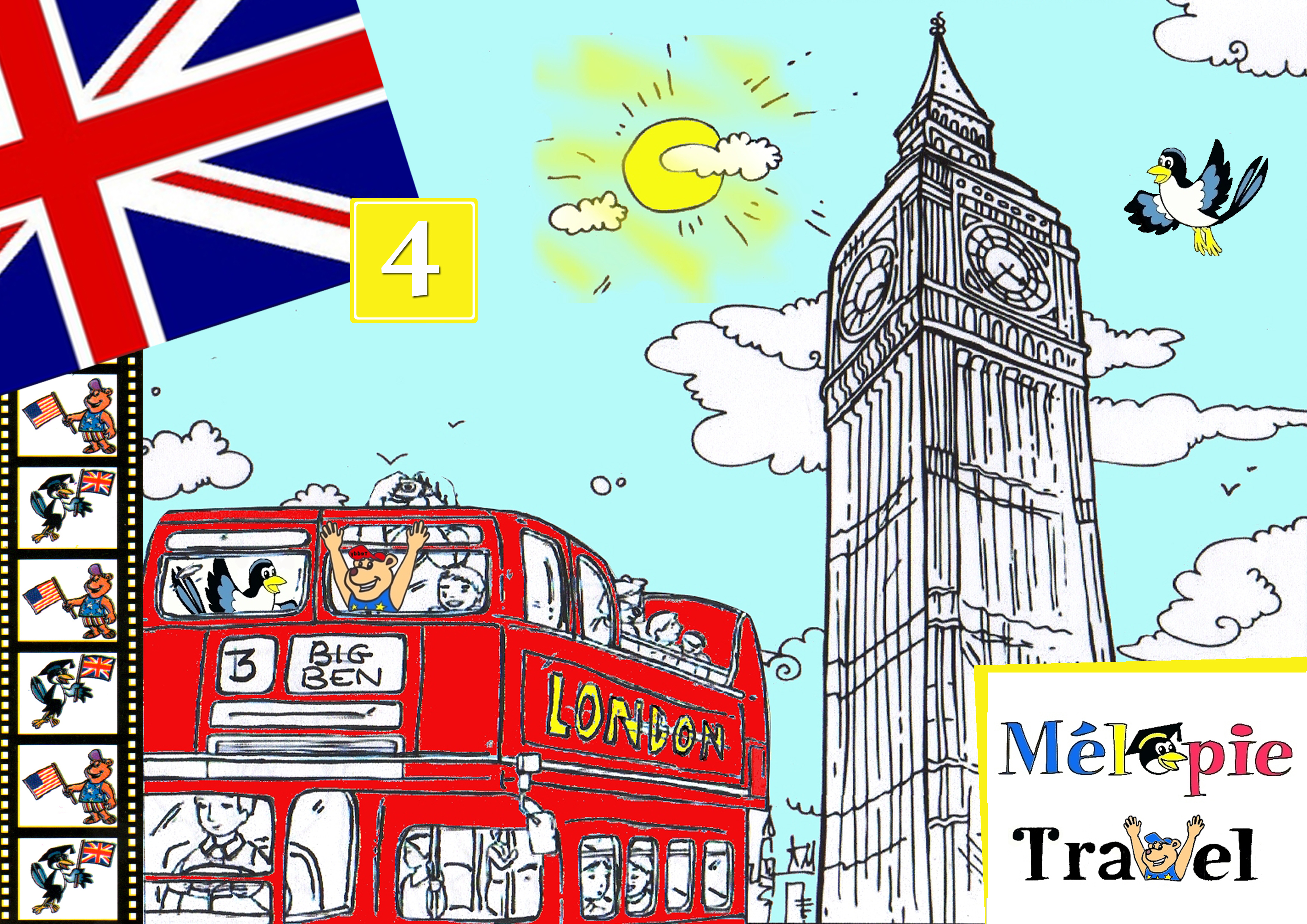 4e année Mélopie anglais